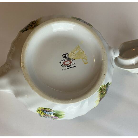 Vintage Royal Caldone Teapot Ceracraft LTD England - Picture 7 of 7